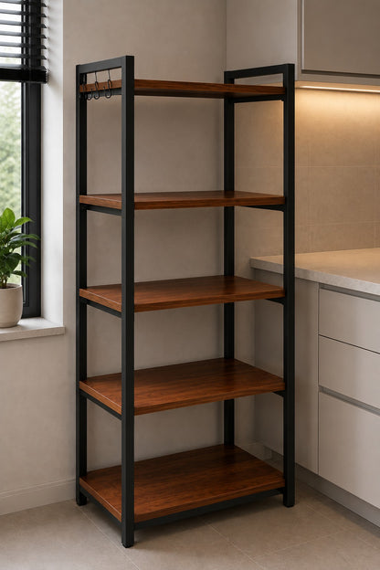 Kitchen Organizer and Microwave