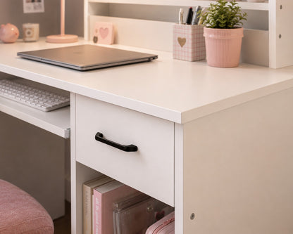 Wood Desk, White