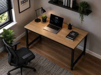 Computer Table PC Laptop Modern Study Table, Office Desk Workstation for Home