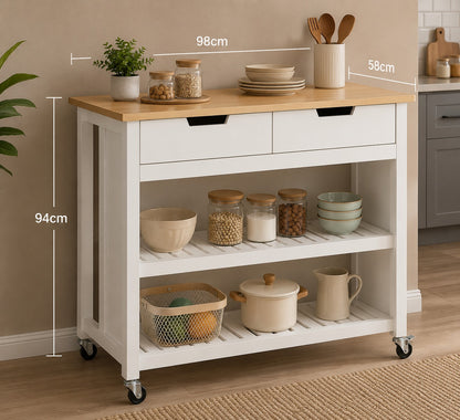 SoBuy Kitchen Trolley Coffee Table