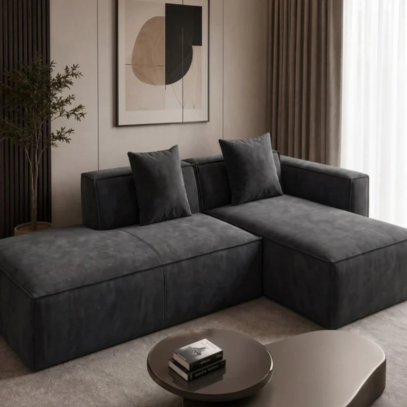 Modern L-Shaped Sectional Sofa