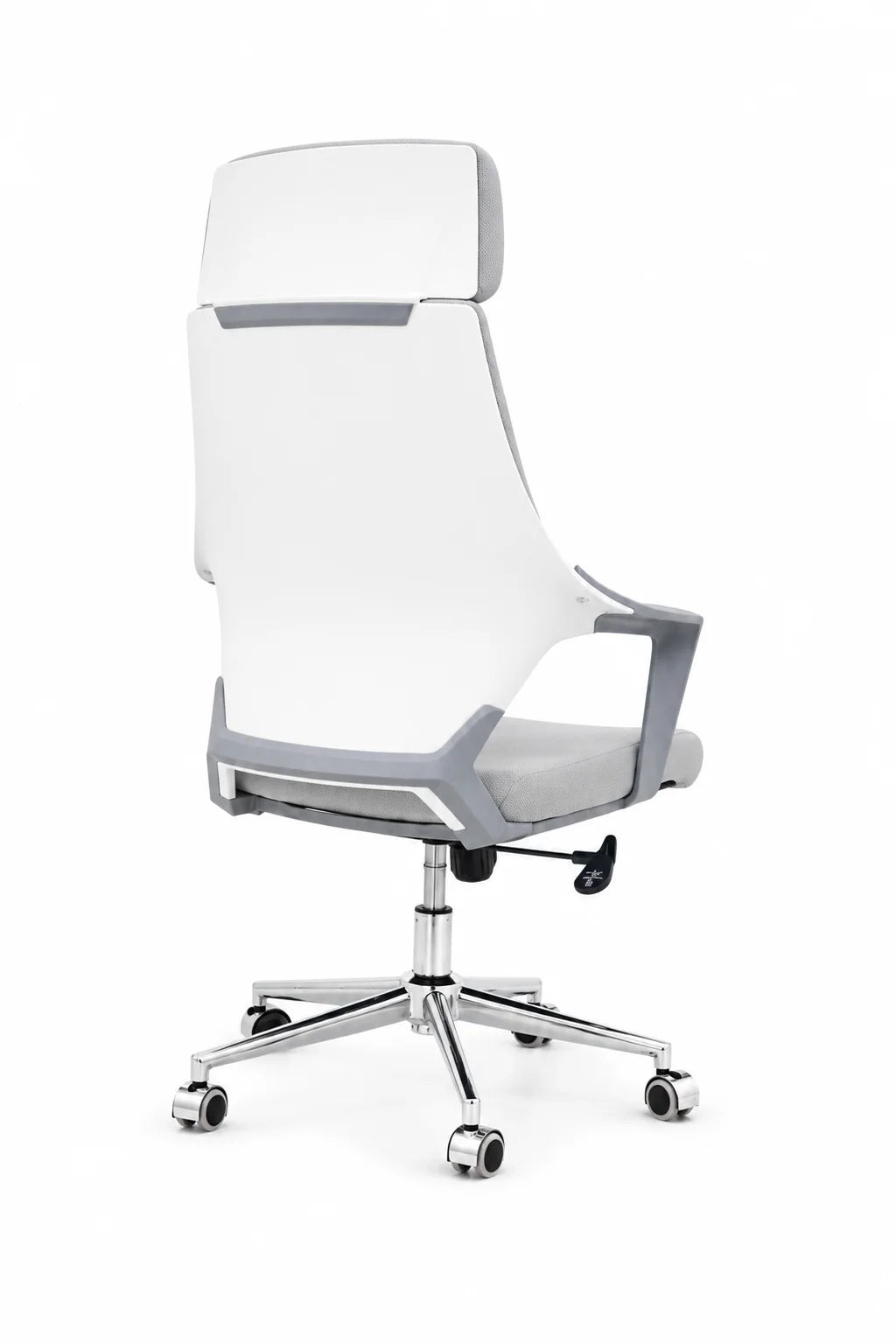 Modern White High-Back Ergonomic Office Chair