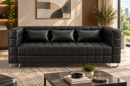 Premium Upholstered 3-Seater Sofa