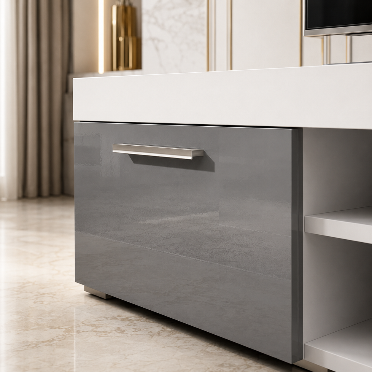TV Unit with Television Table Paris