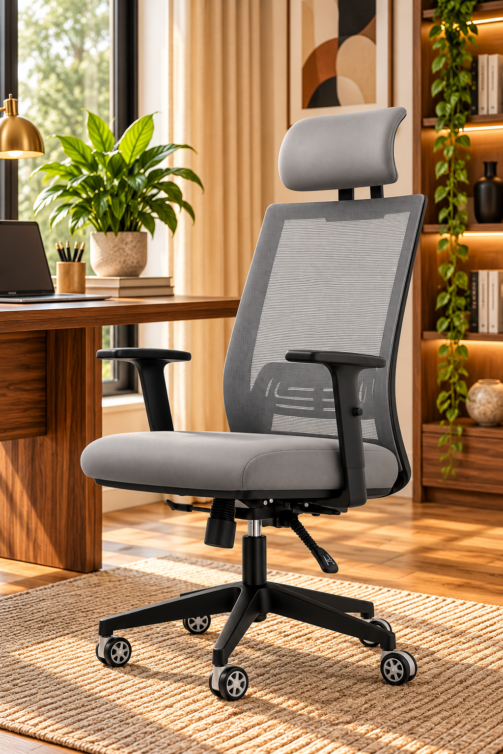 Ergonomic Mesh Office Chair with Lumbar Support