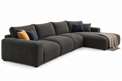 Modern L-Shaped Sectional Sofa
