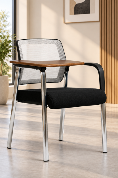 Modern Ergonomic Office Chair with Tablet Arm