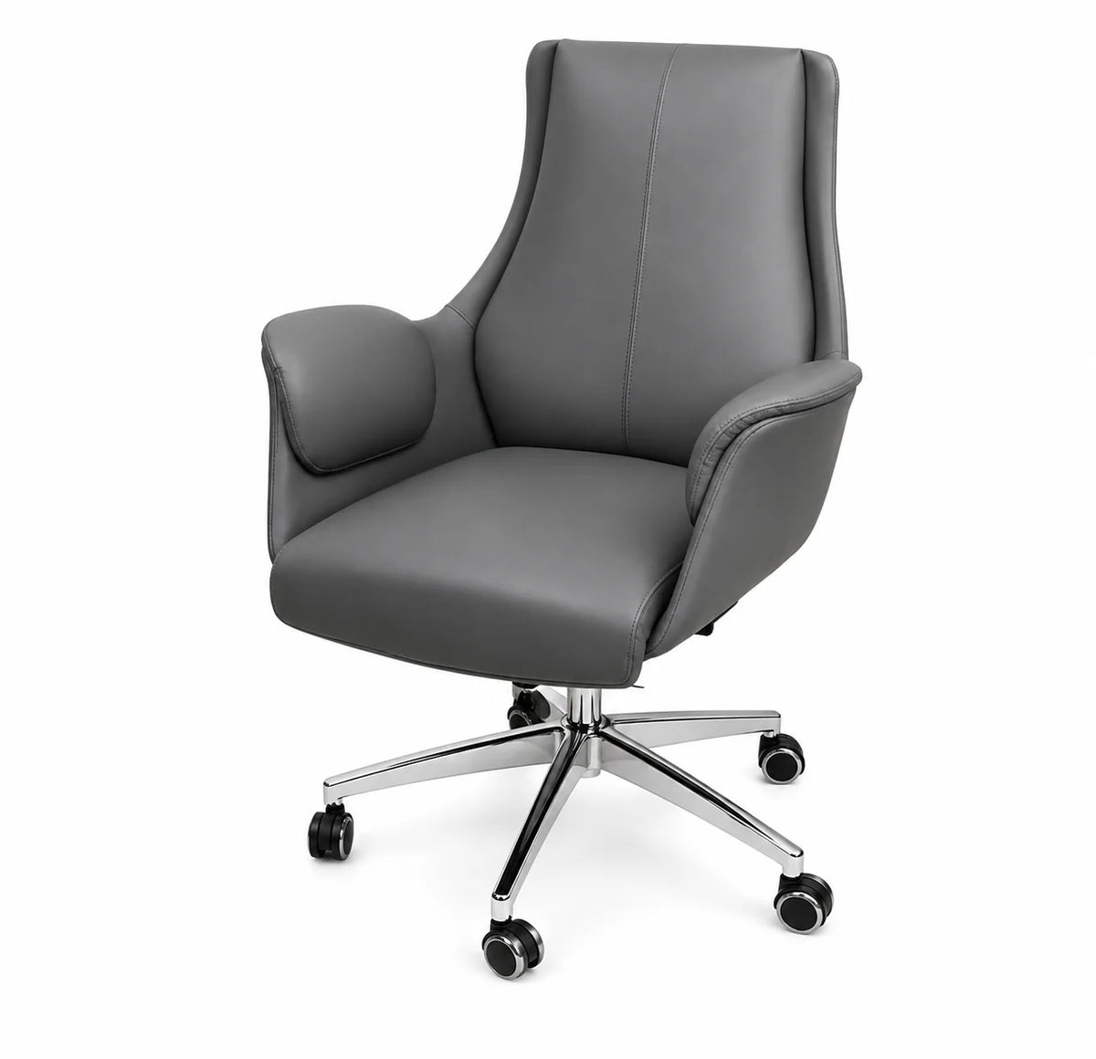 Modern Black High-Back Executive Office Chair