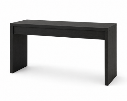 Convenience Concepts Northfield Hall Console Desk Table, 48(L) x 15.5(W) x 28"(H), Black