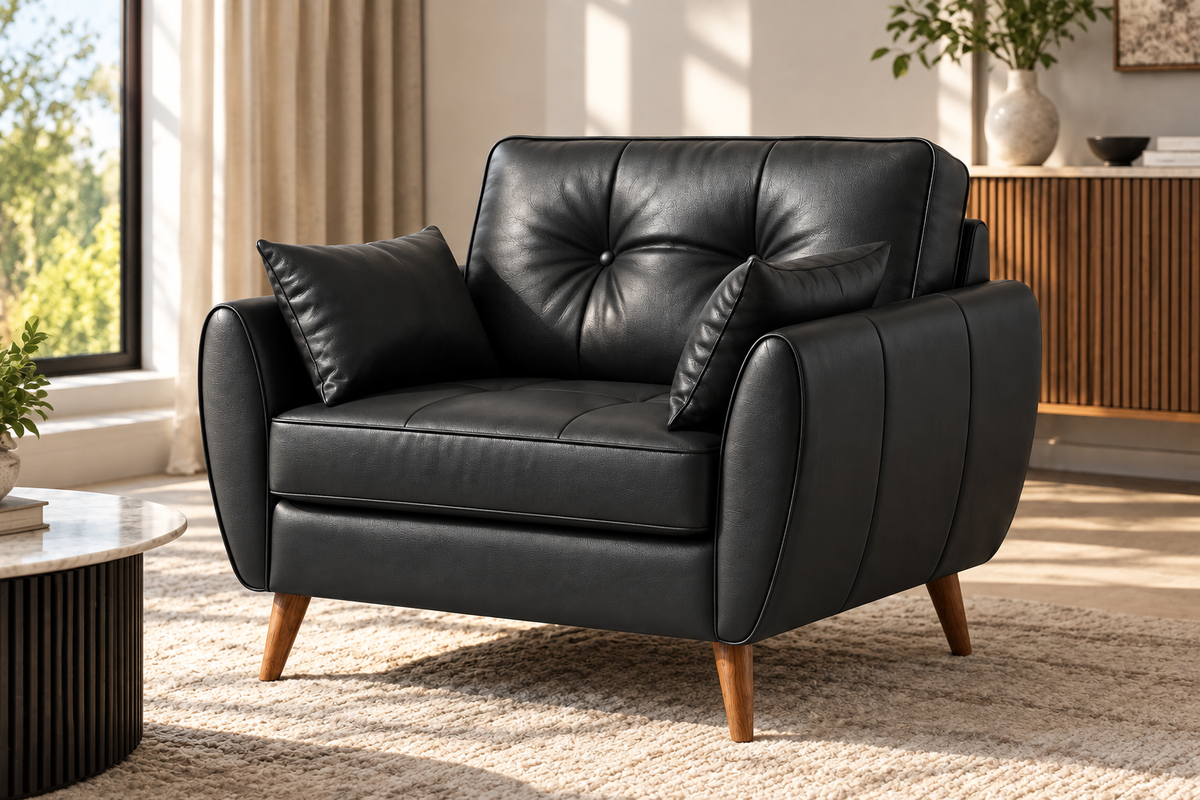 Mifalk Modern Medical Reception Office Seating Set – Sofa + 2 Armchairs