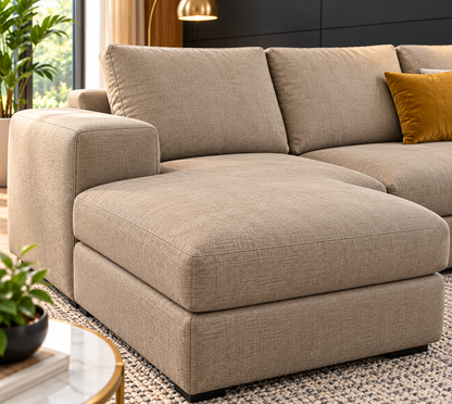 Modern Comfort L-Shaped Sofa