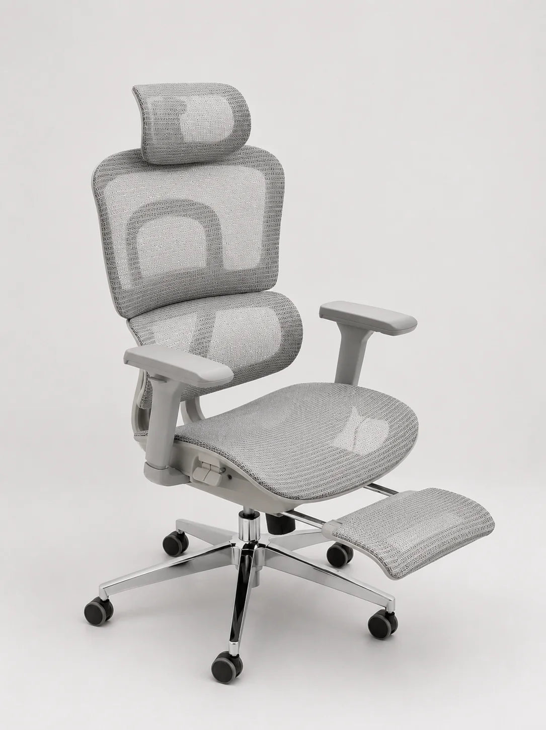 Modern Ergonomic Mesh Office Chair with Footrest