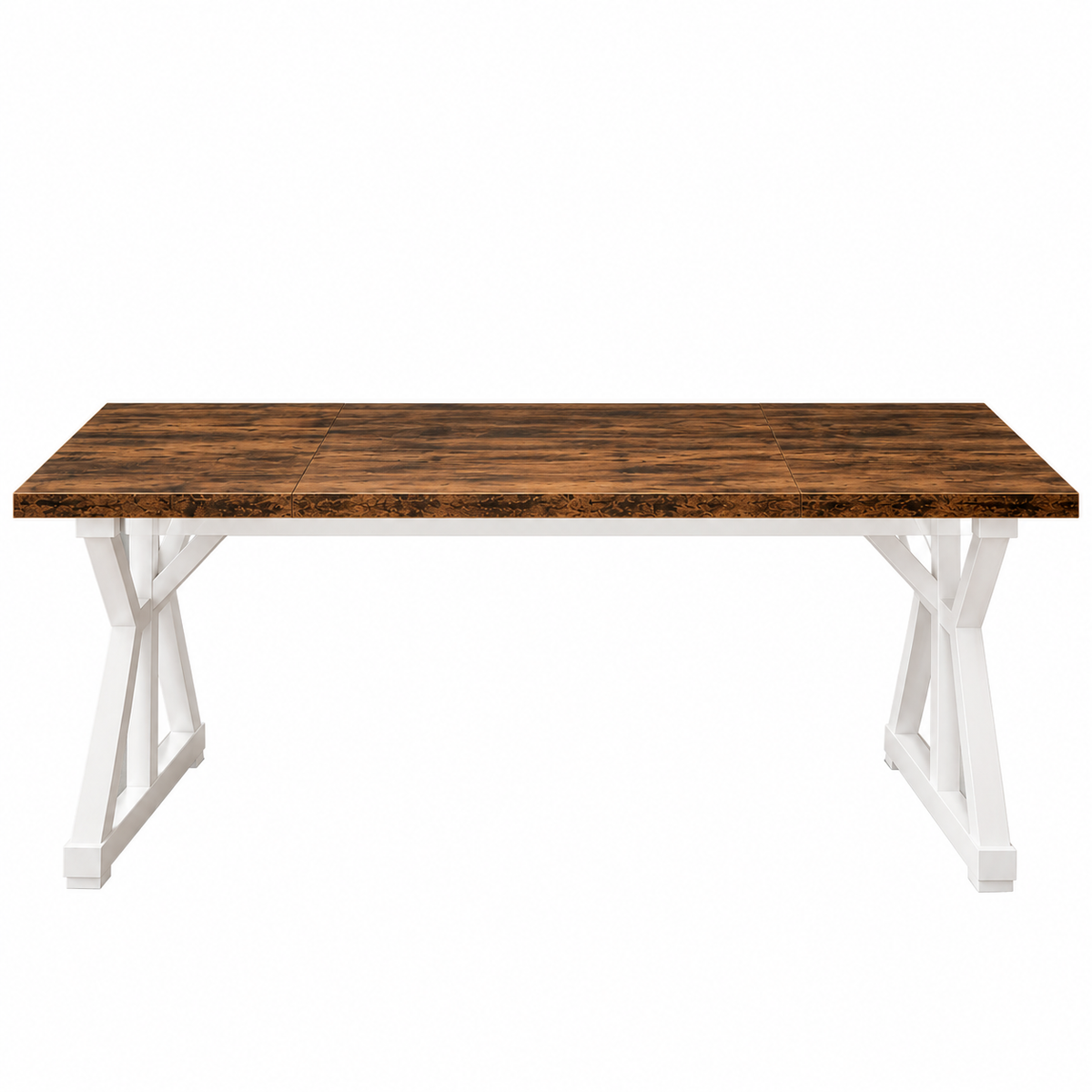 Modern Dining Table with X-Frame Legs
