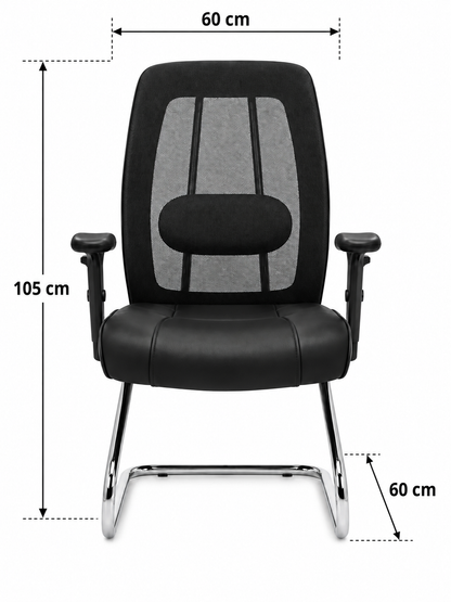 Modern Ergonomic Mesh Office Chair with Adjustable Armrests