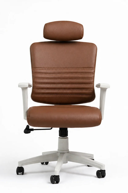 Premium Executive Office Chair with Ribbed Backrest
