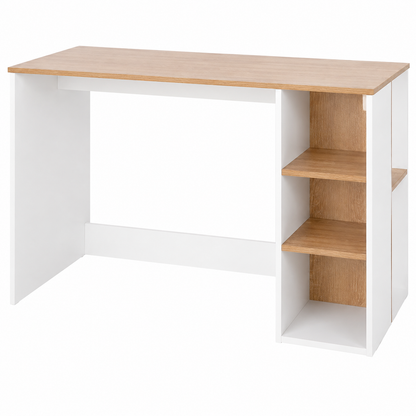 Computer Desk with Storage, Large Study Desk