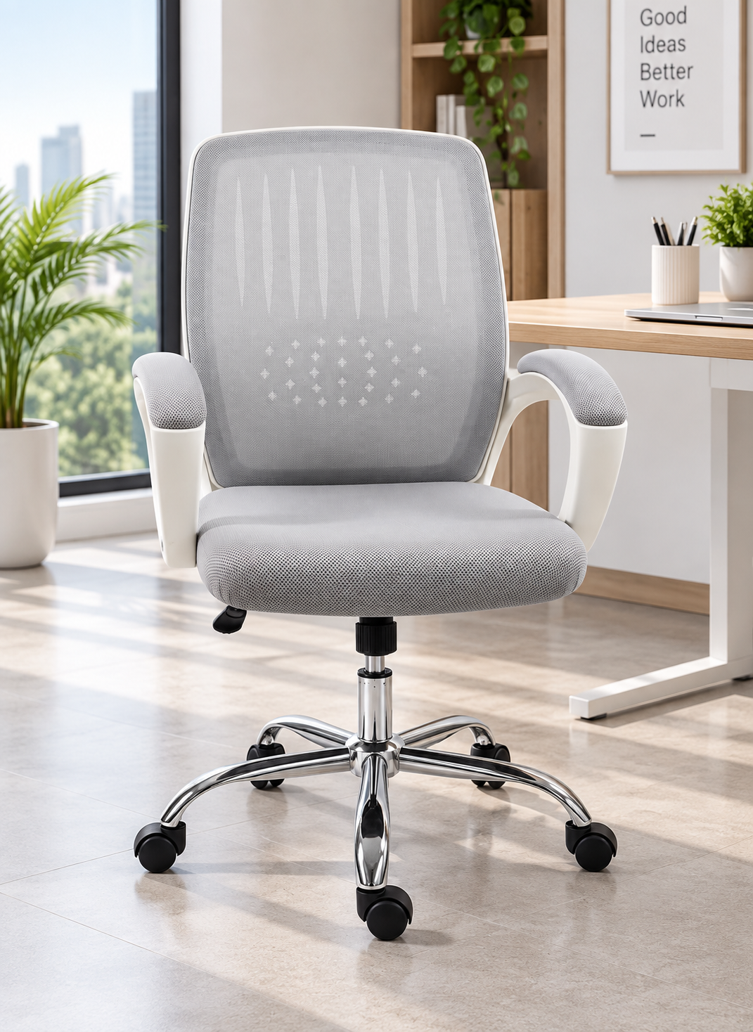 Modern Ergonomic Mesh Office Chair with Adjustable Height