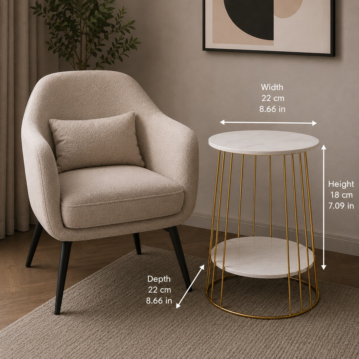 coffee table Nordic Sofa Side