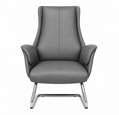 Modern High-Back Padded Visitor Chair