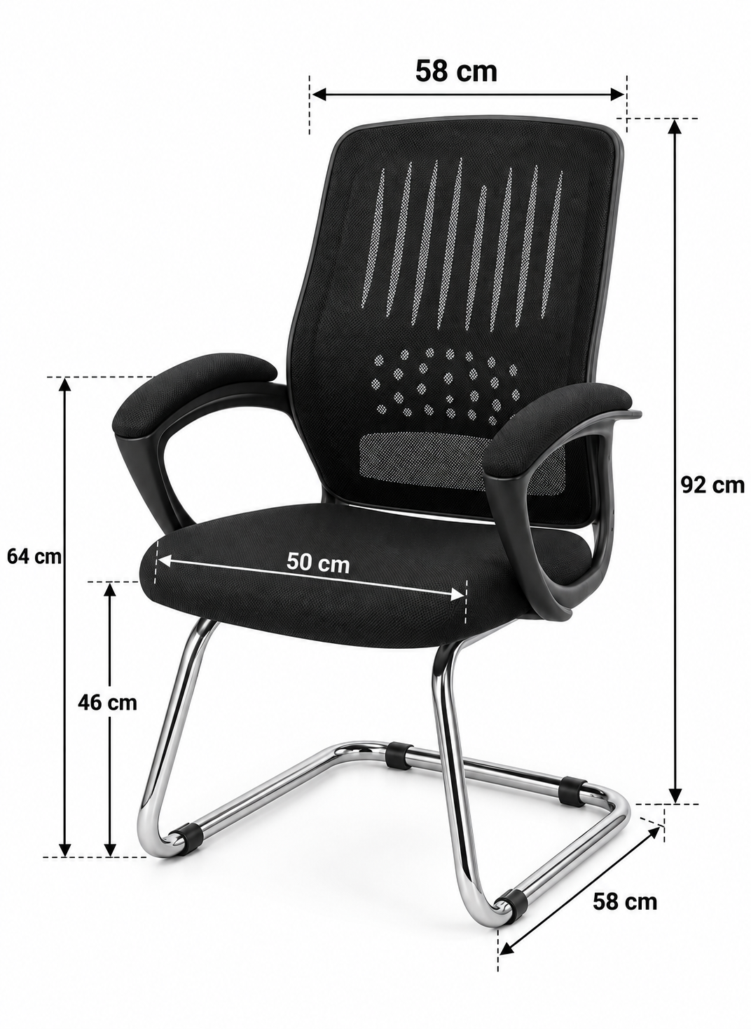 Fixed Frame Office Chair