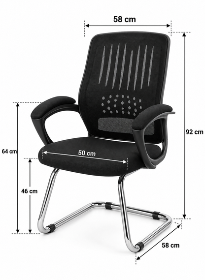 Fixed Frame Office Chair
