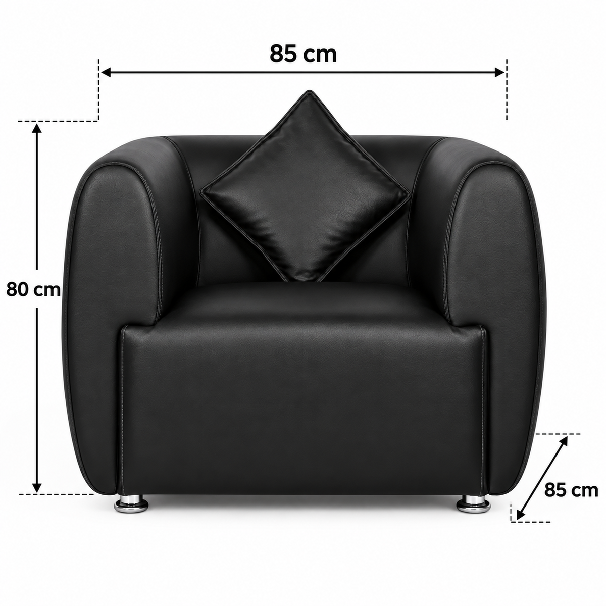 Modern Compact Accent Chair