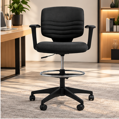 Modern Adjustable Office Chair with Footrest