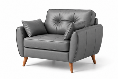 Mifalk Modern Medical Reception Office Seating Set – Sofa + 2 Armchairs