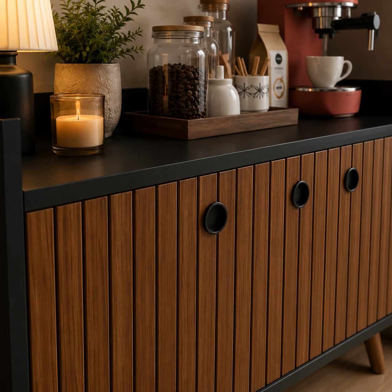 Wood Premier Buffet for Dining Room and Balcony