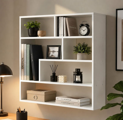 Wood Shelves and Racks - White
