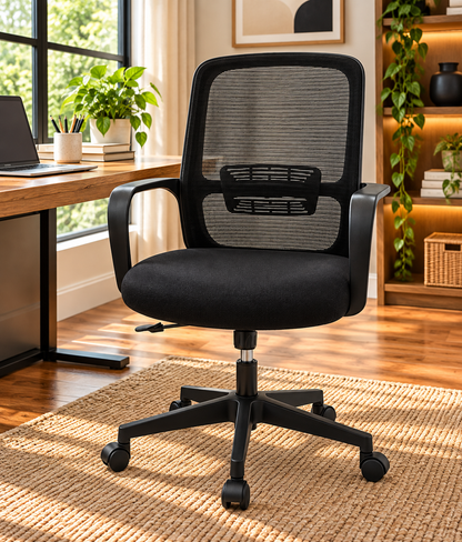 Modern Black Mesh Ergonomic Office Chair