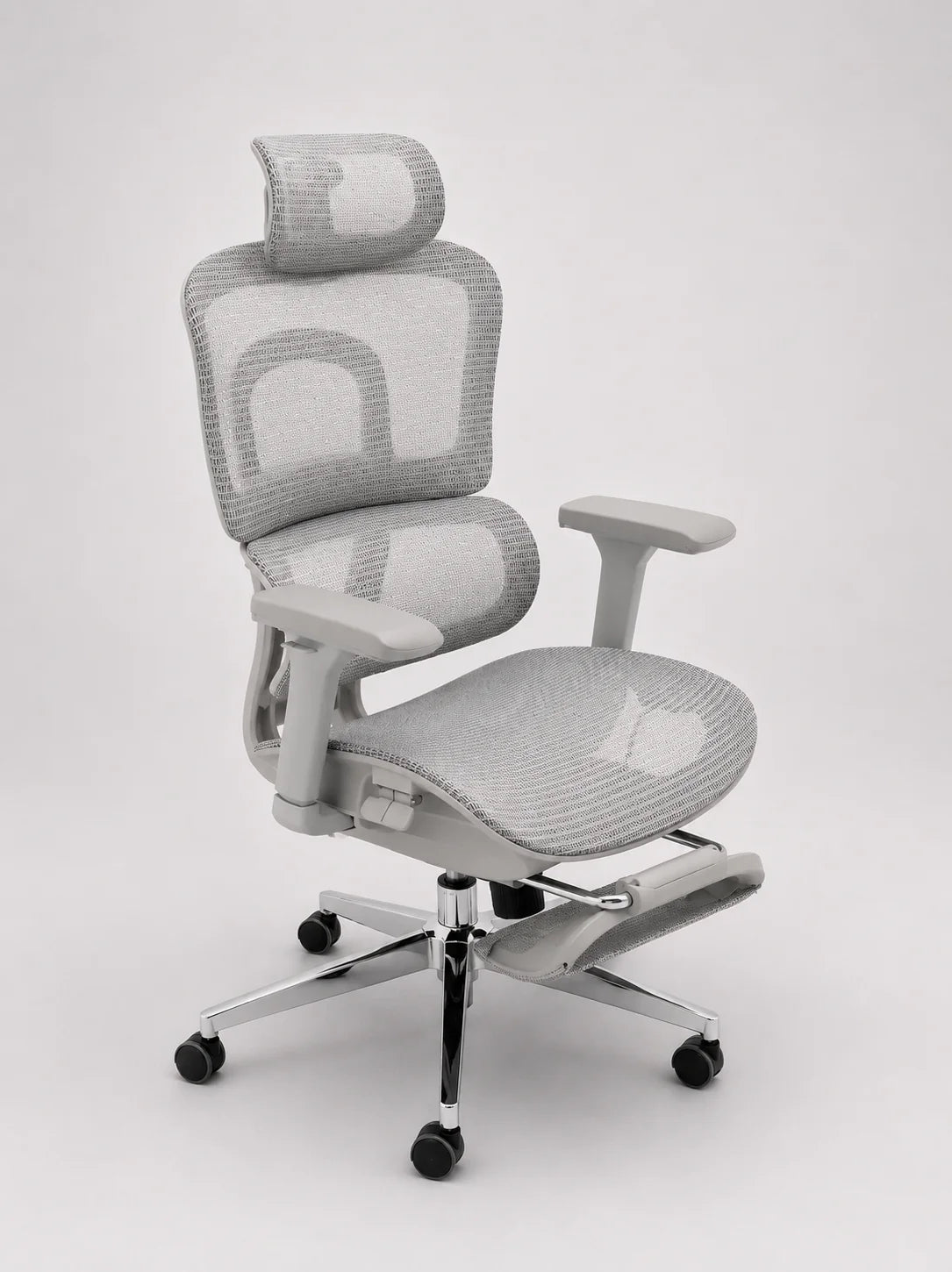 Modern Ergonomic Mesh Office Chair with Footrest