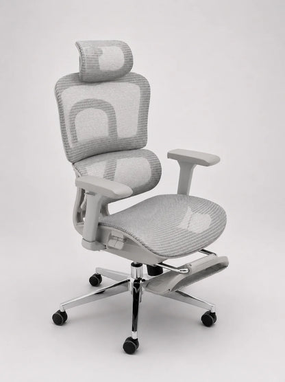 Modern Ergonomic Mesh Office Chair with Footrest