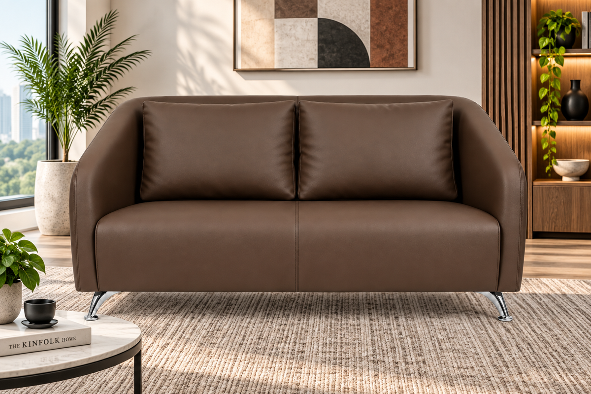 Elegant Contemporary 2-Seater Sofa