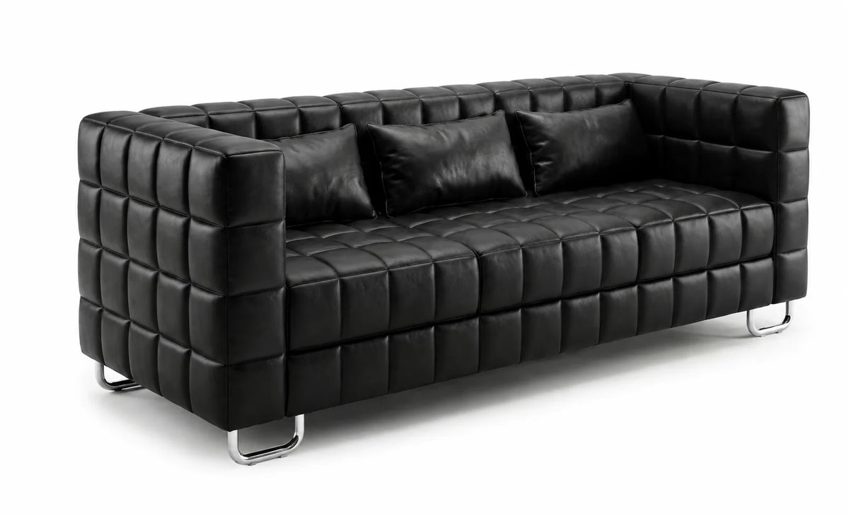 Premium Upholstered 3-Seater Sofa