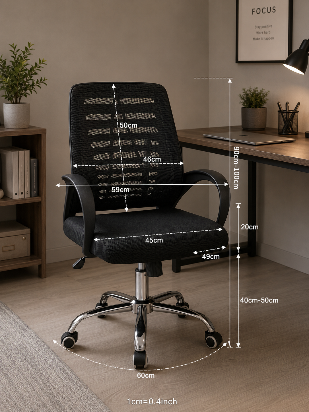 Office Chair CLAS Boss, Black
