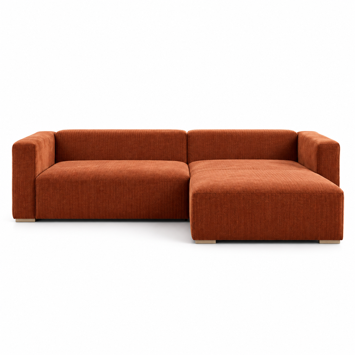Modern L-Shaped Sectional Sofa with Chaise