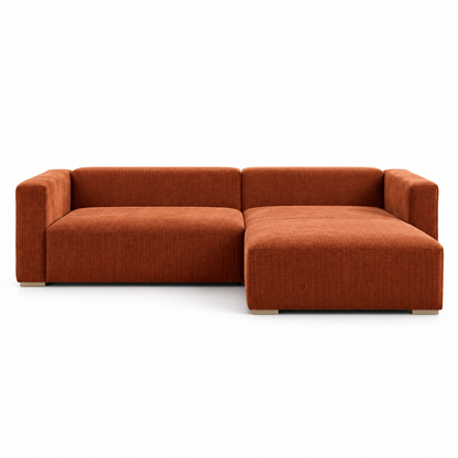 Modern L-Shaped Sectional Sofa with Chaise