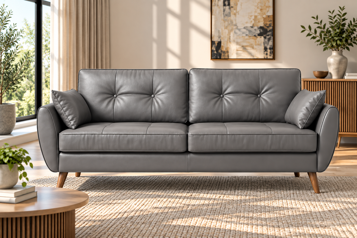 Mifalk Modern Medical Reception Office Seating Set – Sofa + 2 Armchairs