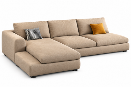Modern Comfort L-Shaped Sofa