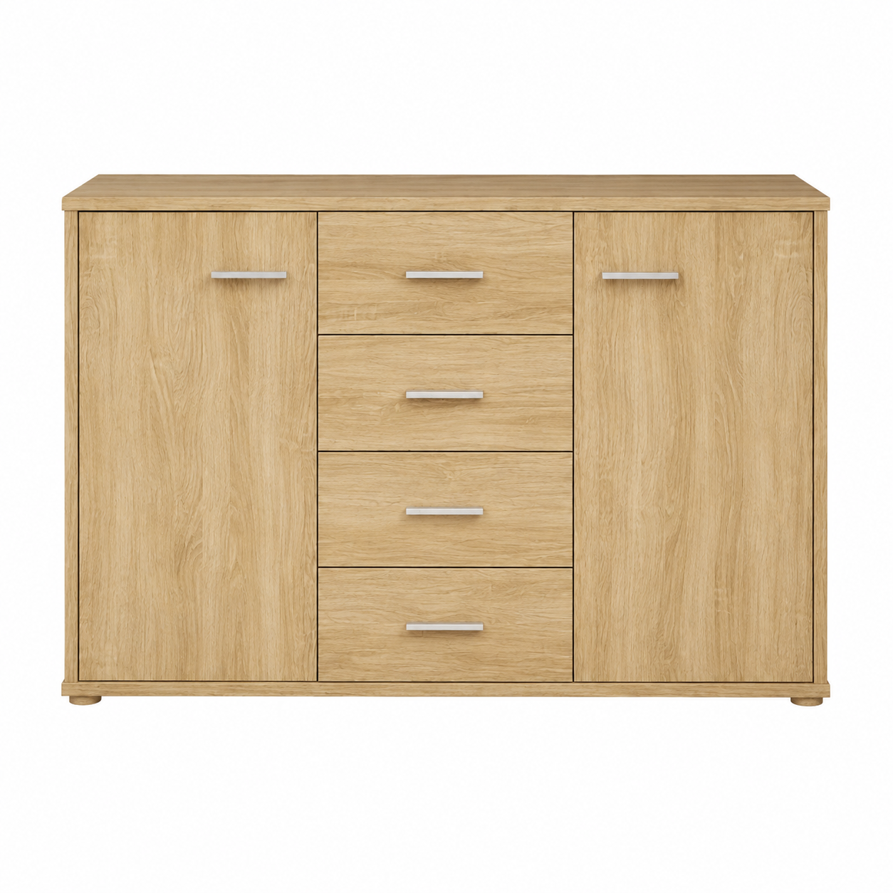 Sideboard Office Furniture with 2 Doors and 4 Drawers
