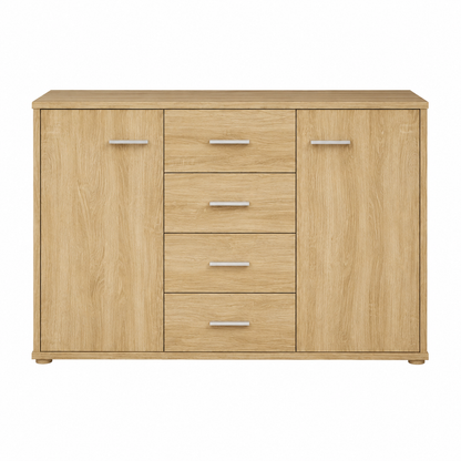 Sideboard Office Furniture with 2 Doors and 4 Drawers