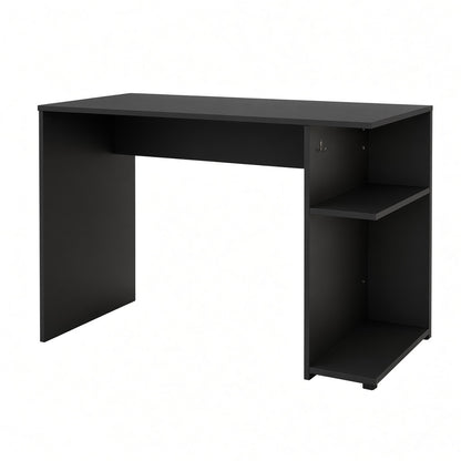 Compact Gaming Computer Desk with 2 Shelves