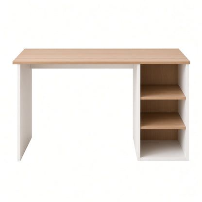 Desk with Side Shelves