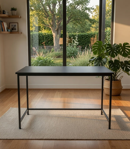 Computer Desk for Home Office Study Writing Laptop Business T00319 (Black)